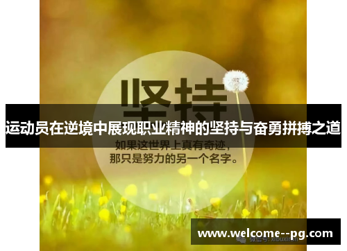 运动员在逆境中展现职业精神的坚持与奋勇拼搏之道